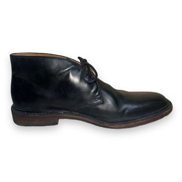 Frye‎ James Chukka Boots Black Leather 3487880 Men\'s 11.5 D main image 10